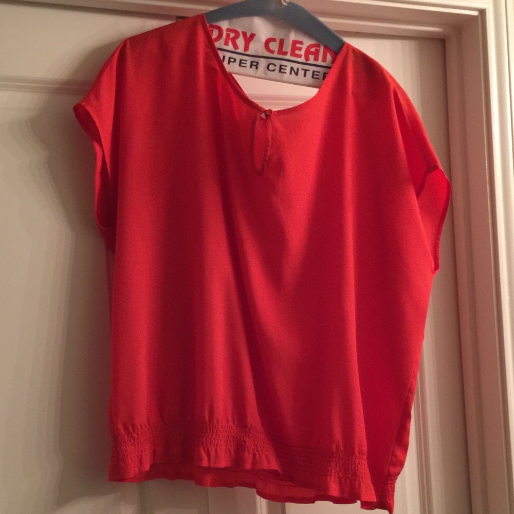 LOFT Orange blouse